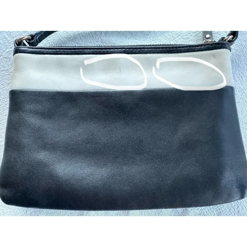 Kate Spade New York Colorblock Crossbody Bag - Black and Ivory